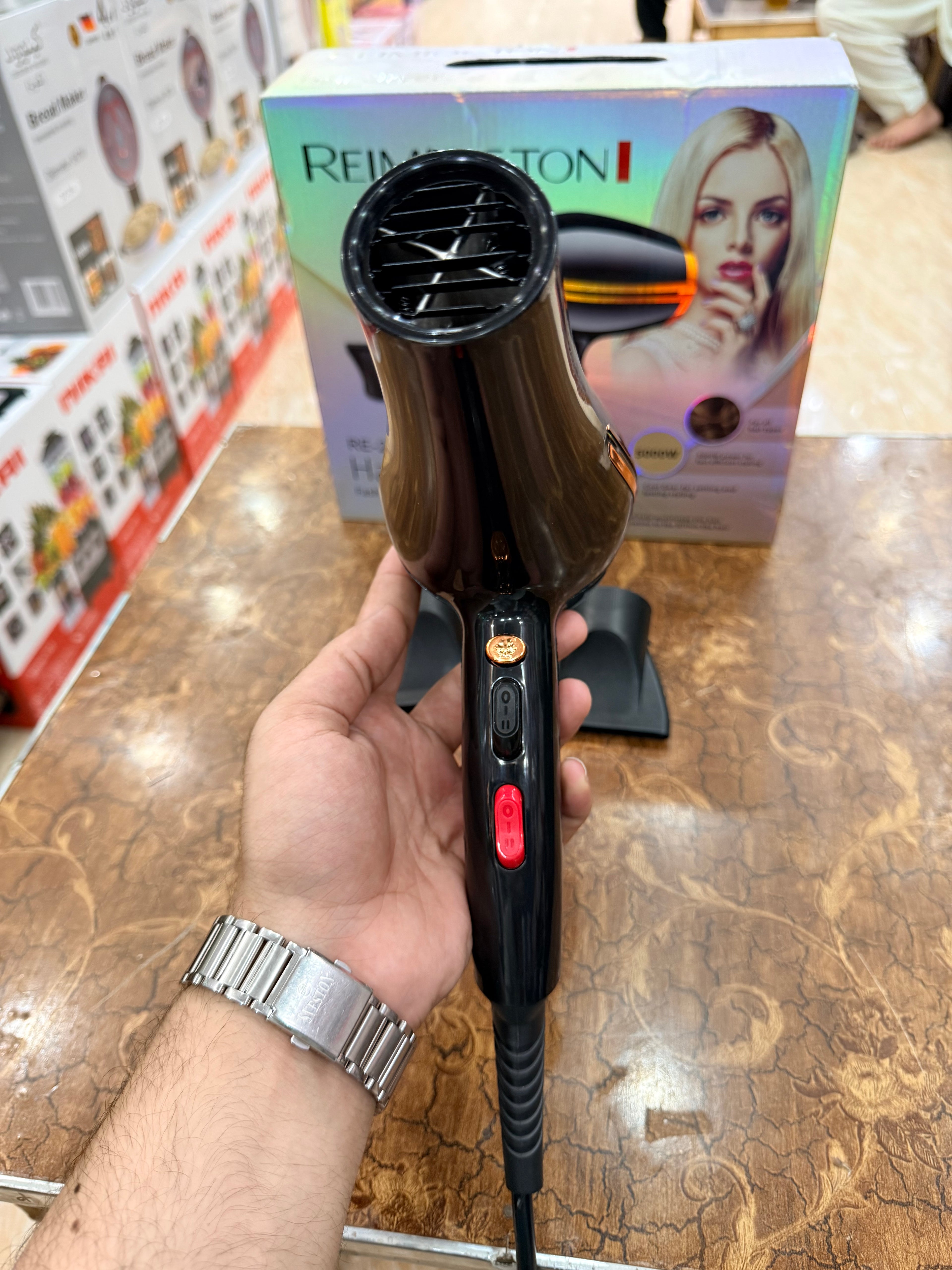 Remington hair dryer hot and cool heavy flow