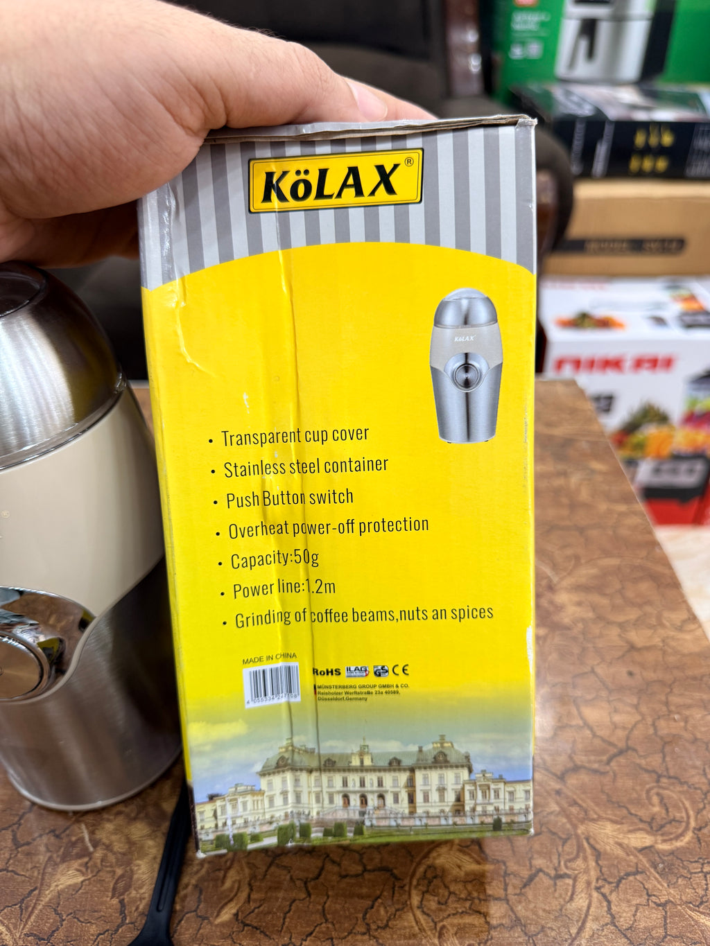 Kolax spice grinder 50 gram
