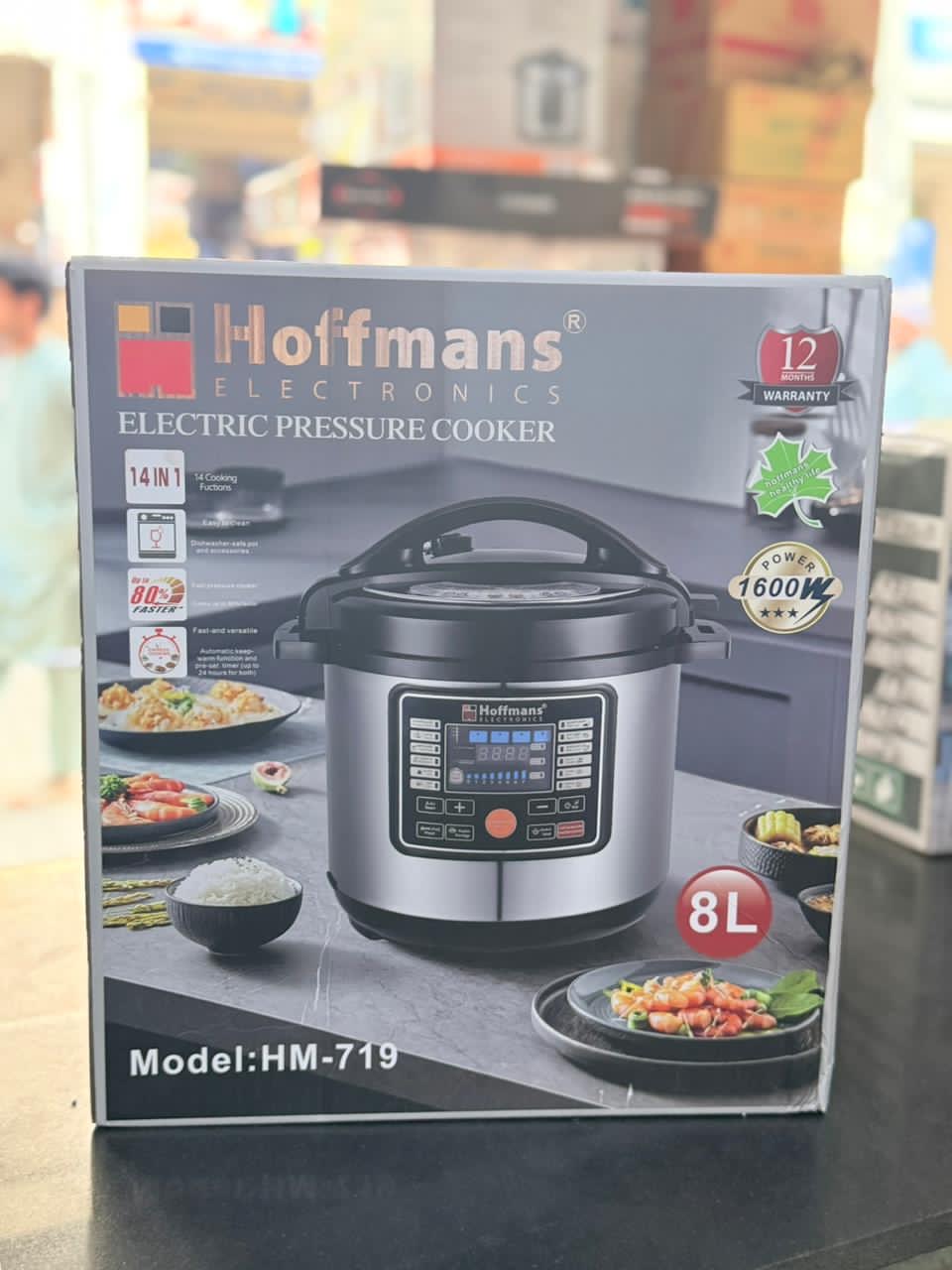 Hoffmans electric pressure cooker