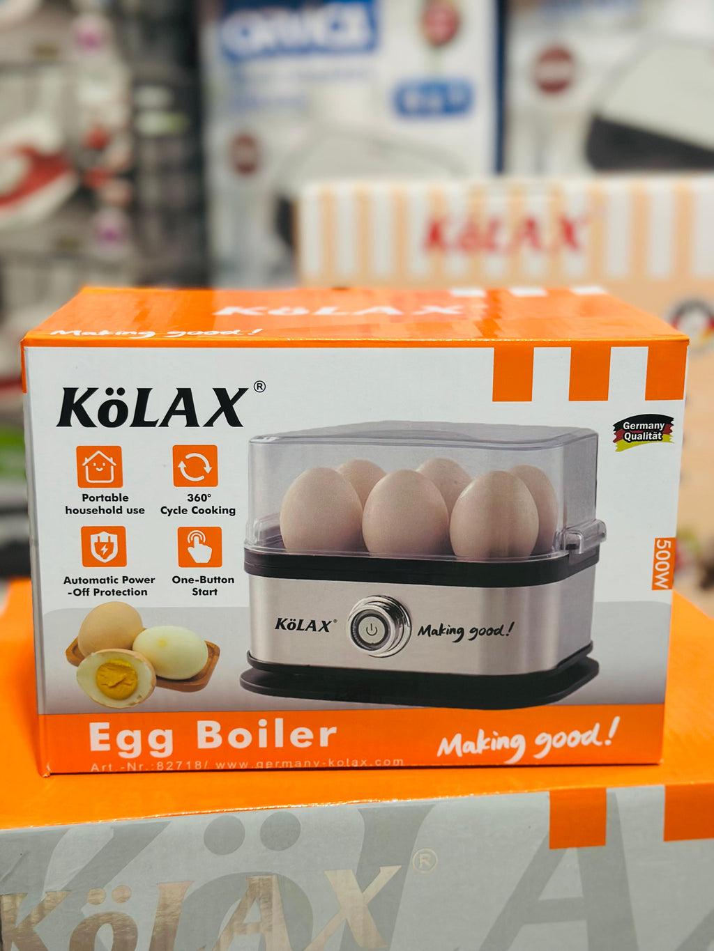 Kolax egg boiler