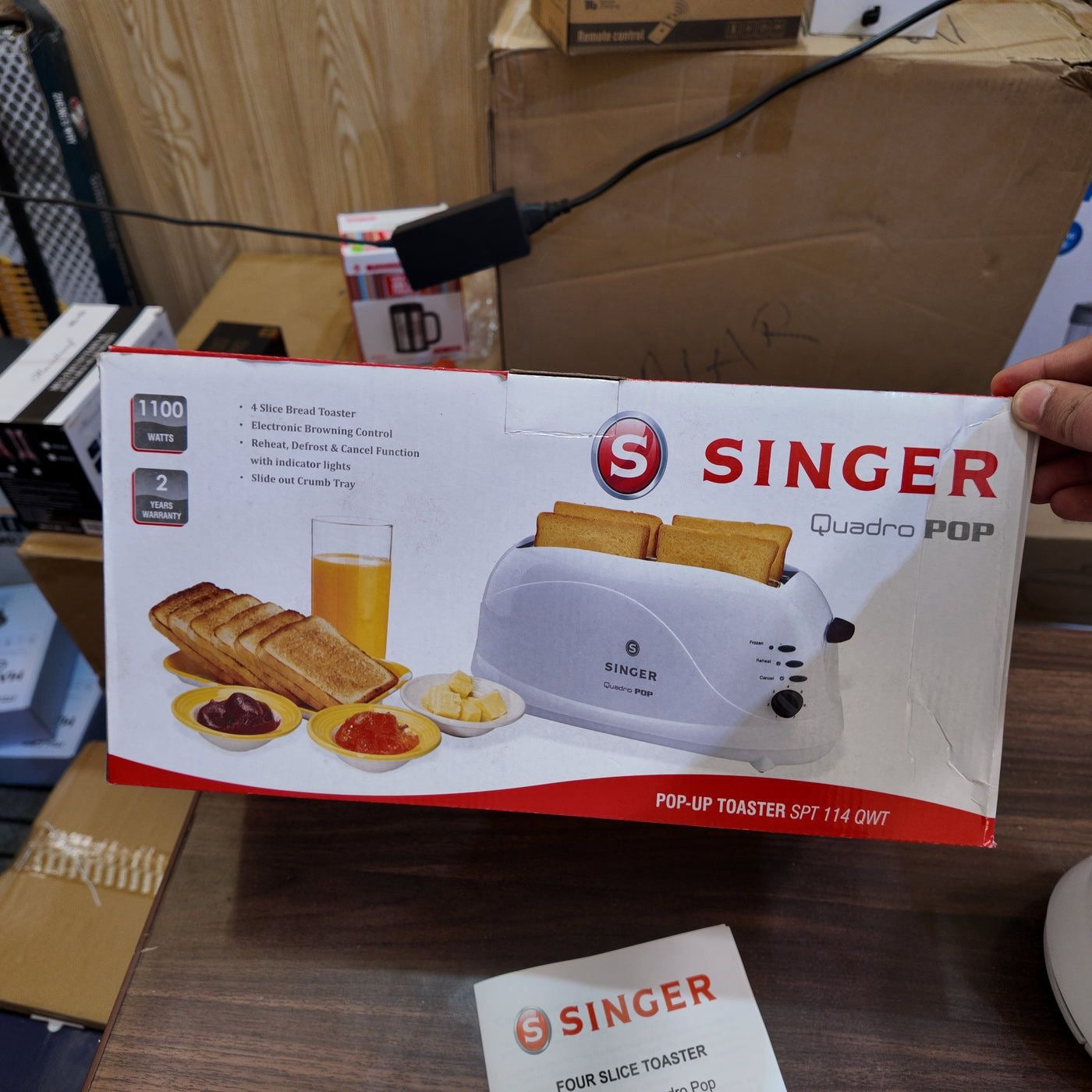 Singer 4 slice toaster