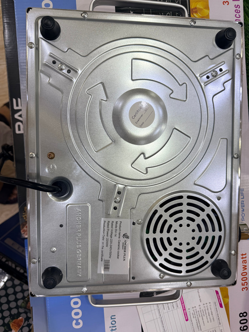 Anchor plus stove