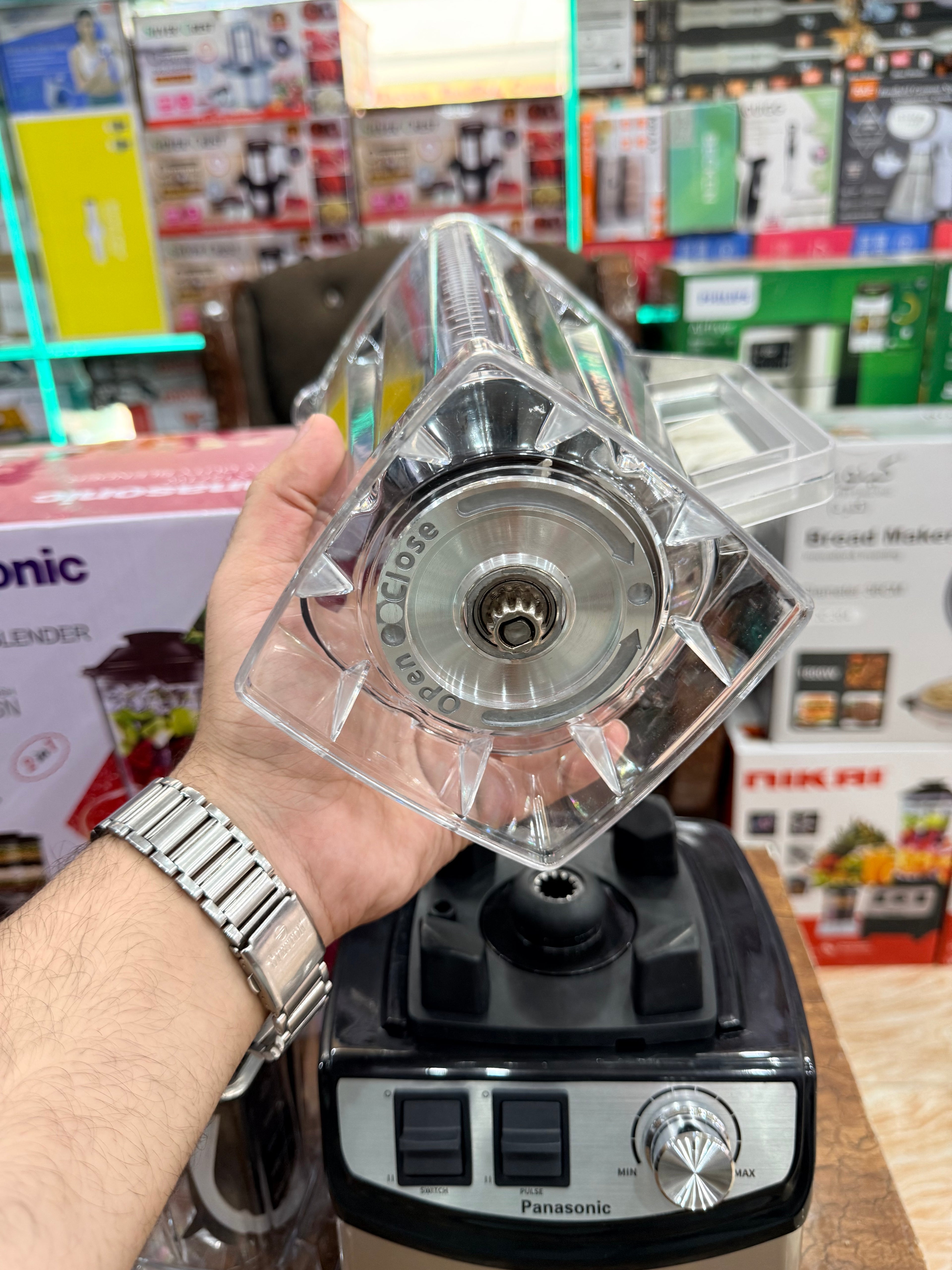 Panasonic 2 in 1 blender steel gears ⚙️ heavy duty