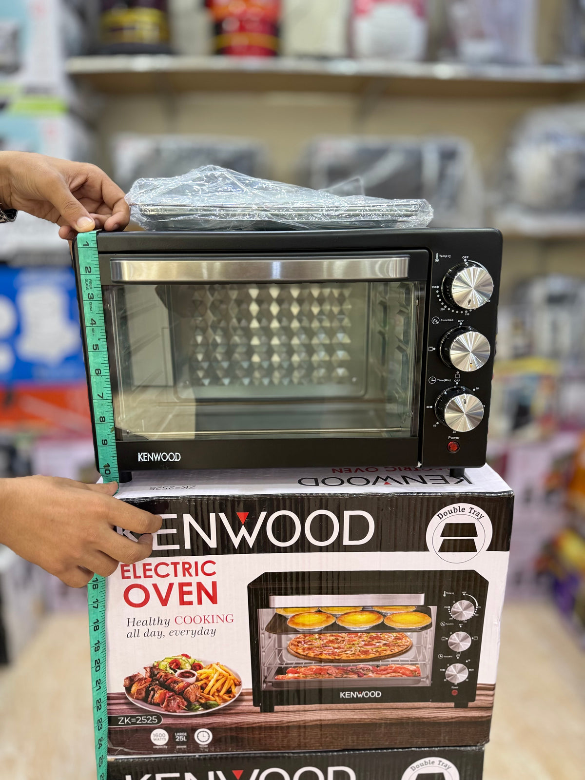Kenwood 20 ltr baking oven for double tray 1600 watt