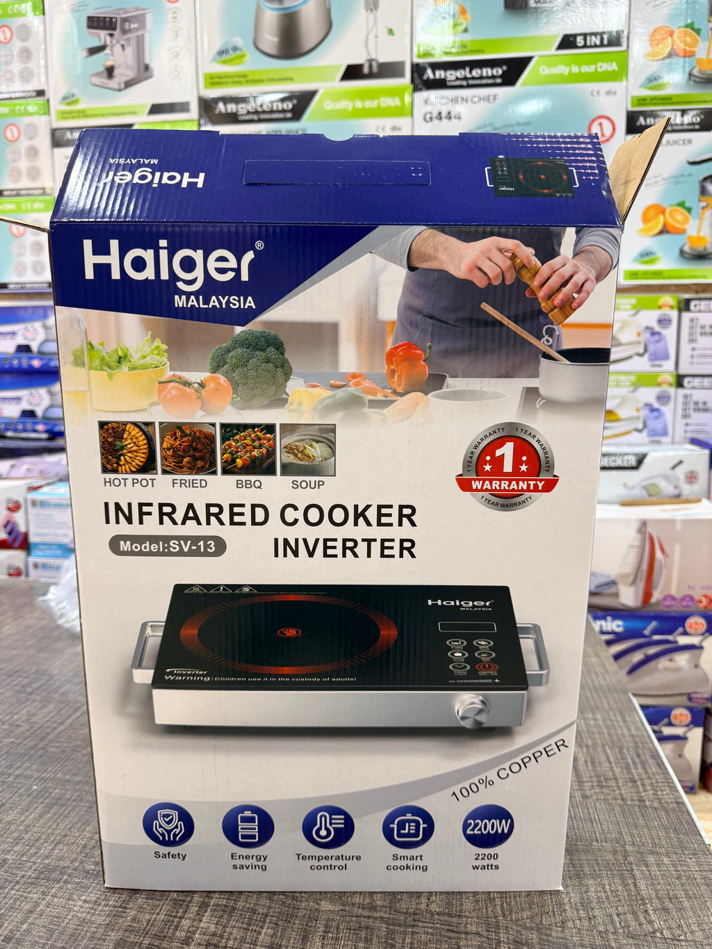 Haiger Malaysia inverter stove