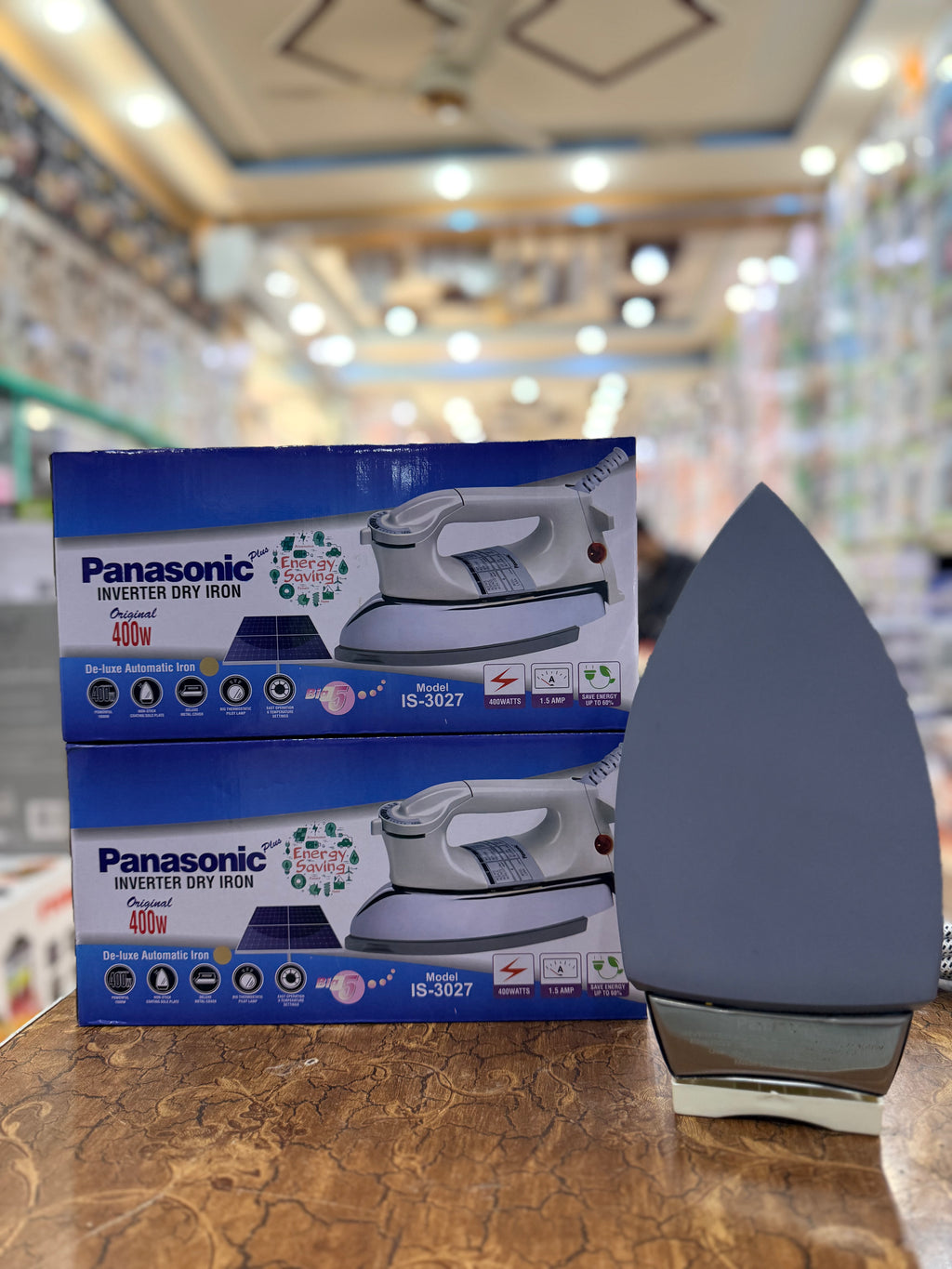 Panasonic inverter iron full non stick plate 400 watt